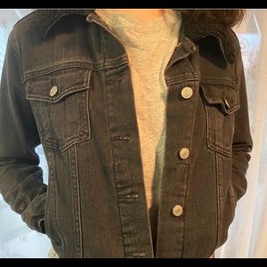 Dark denim jacket